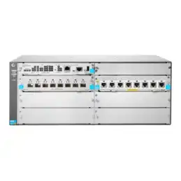 HPE Aruba 5406R 8-port 1 - 2.5 - 5 - 10GBASE-T PoE+ - 8-port SFP+ (No PSU) v3 zl2 - Commutateur - Géré - 8 x... (JL002A)_1